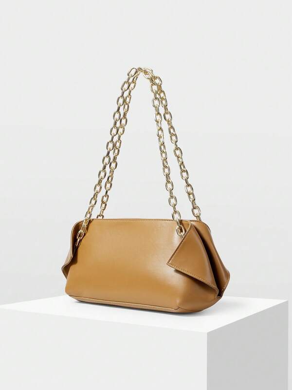 Bolsa Feminina de Ombro Delicada com Alça com Corrente - Coleção Evening Elegance - Boutique do Encanto Bolsas