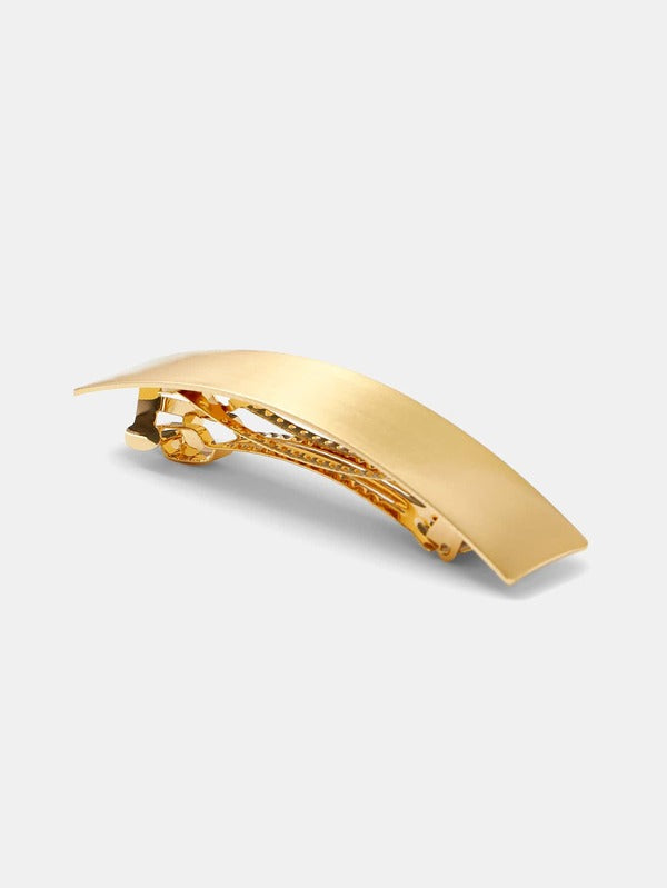 Fivela / Grampo de Cabelo - Metálico - Dourado - Fixação Elegante para Penteados - Coleção Milano - Boutique do Encanto