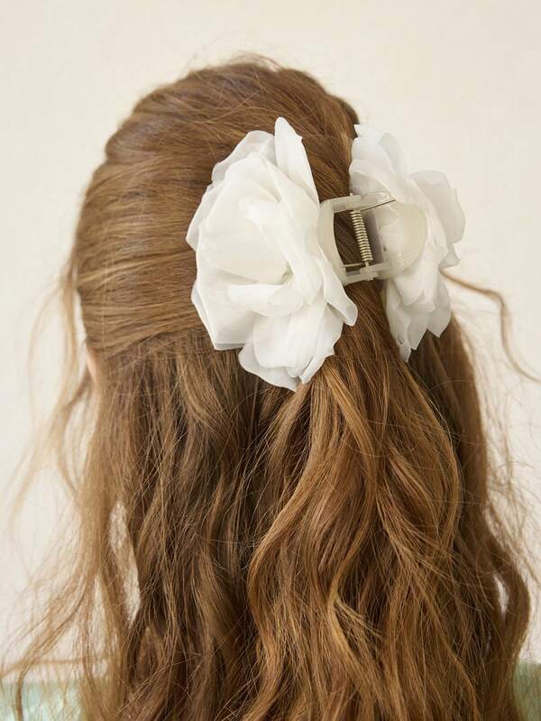 Presilha de Cabelo Elegante - Moda Feminina Flor em 3D - Coleção Romantic - Boutique do Encanto