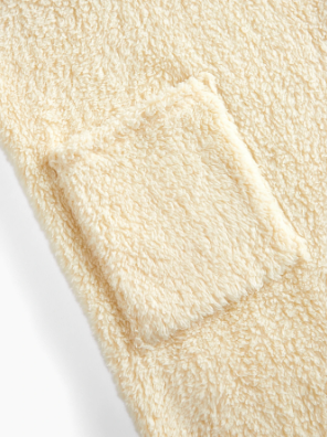 Roupão Feminino Longo Plush com Gola Xale Cor Damasco - Toque Macio - Íntimos & Conforto Boutique do Encanto