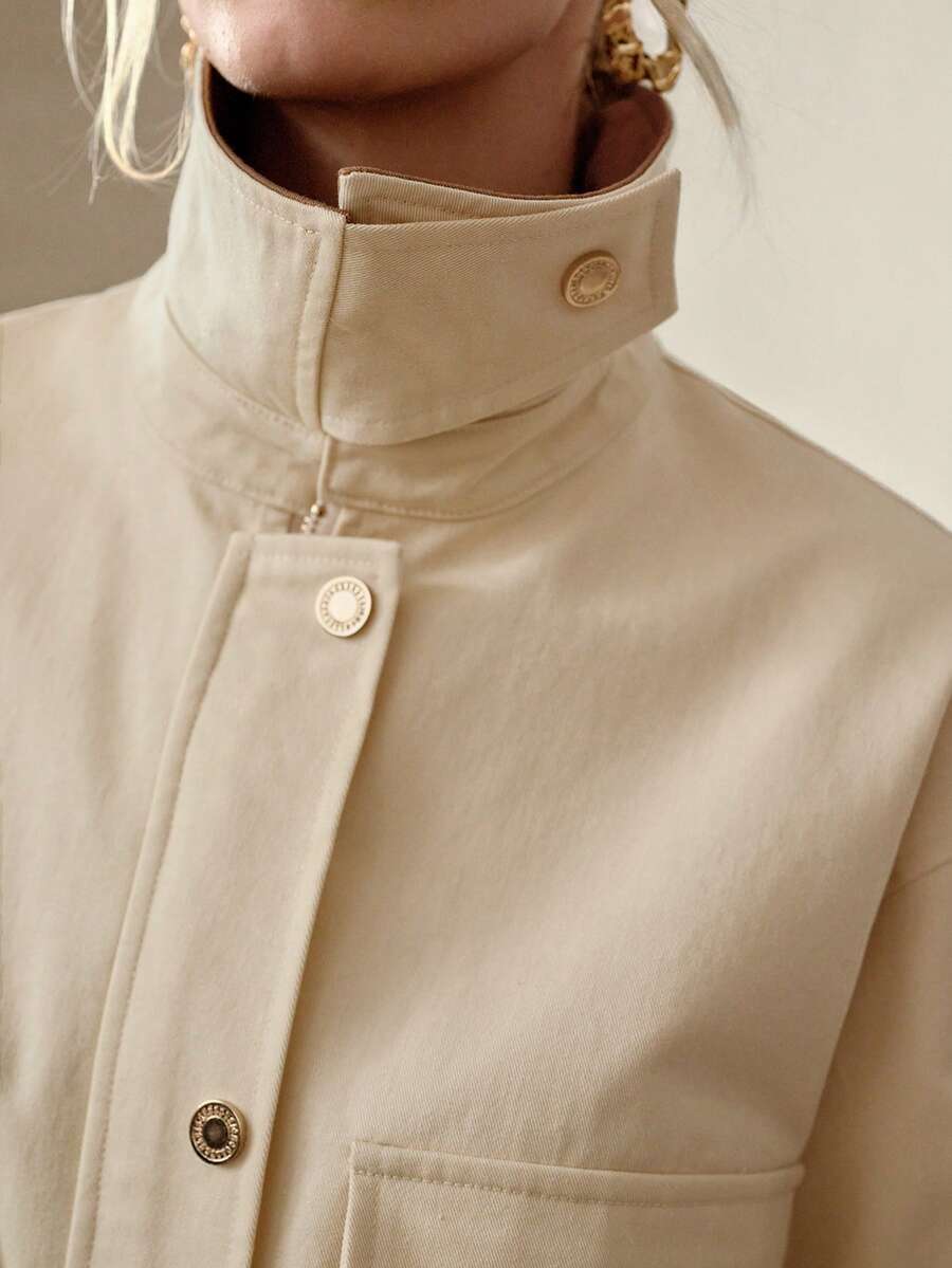 jaqueta feminina leve moderna look casual chic sofisticado