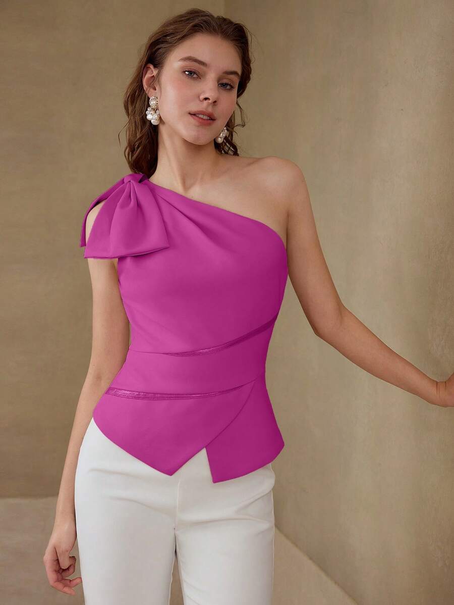 Blusa Premium com Zíper - Detalhe em Laço Elegante