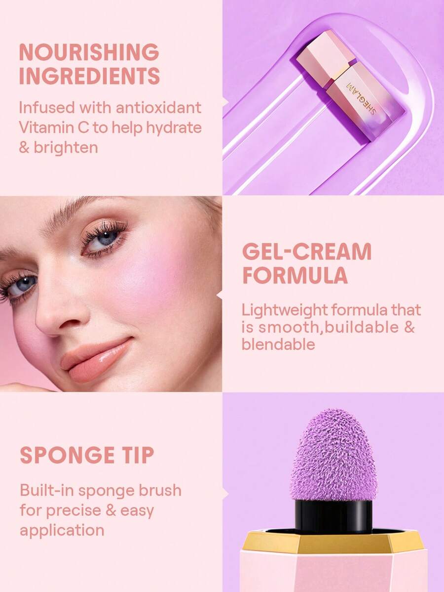 Blush Líquido Premium - Acabamento Sedoso