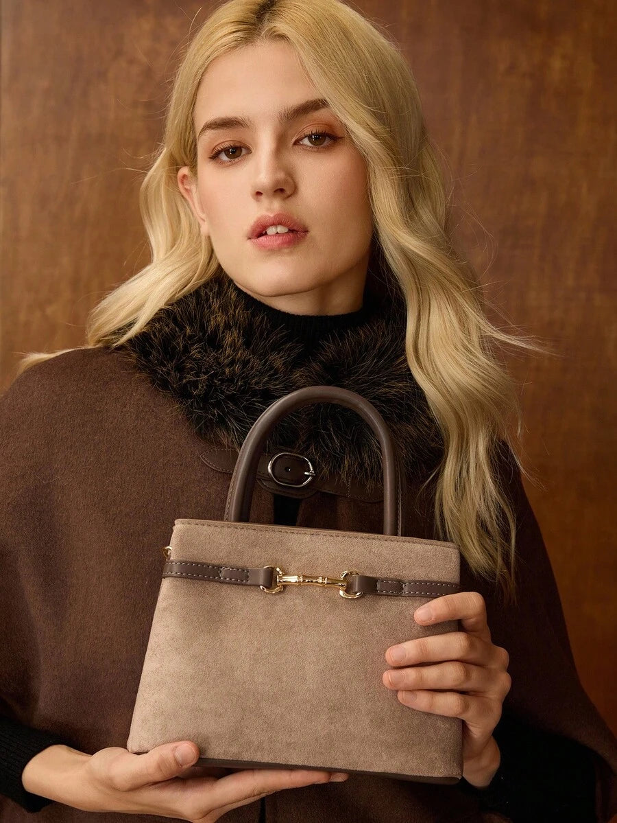 Bolsa Feminina Estruturada em Trama Natural com varios cores – Verão 2027