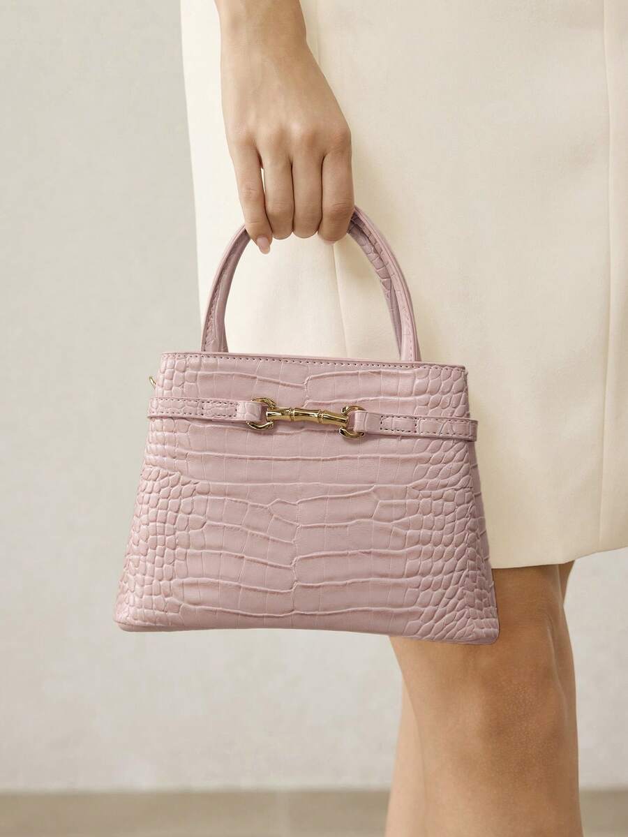 Bolsa Feminina Estruturada em Trama Natural com varios cores – Verão 2027