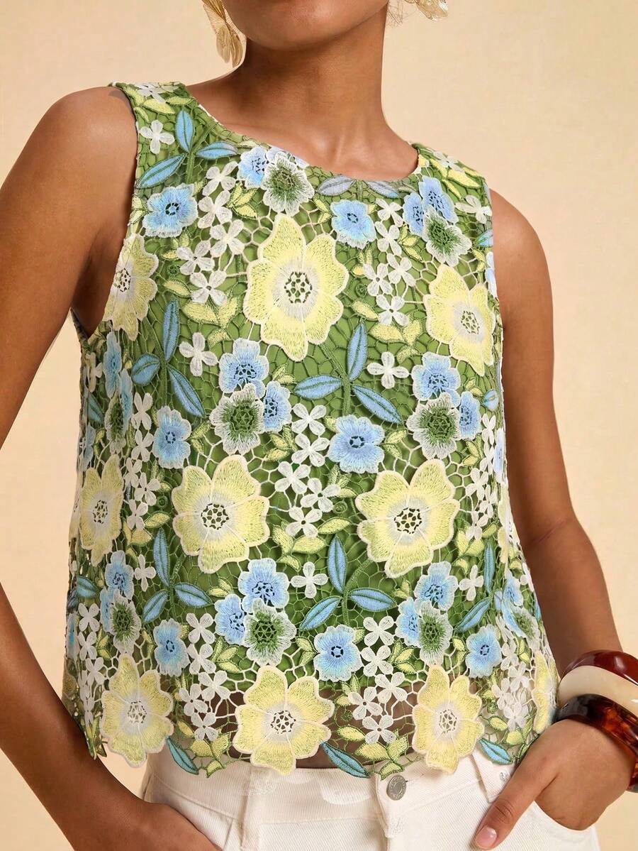 Travachic Top Casual Versátil de Gola Redonda para Uso Diário