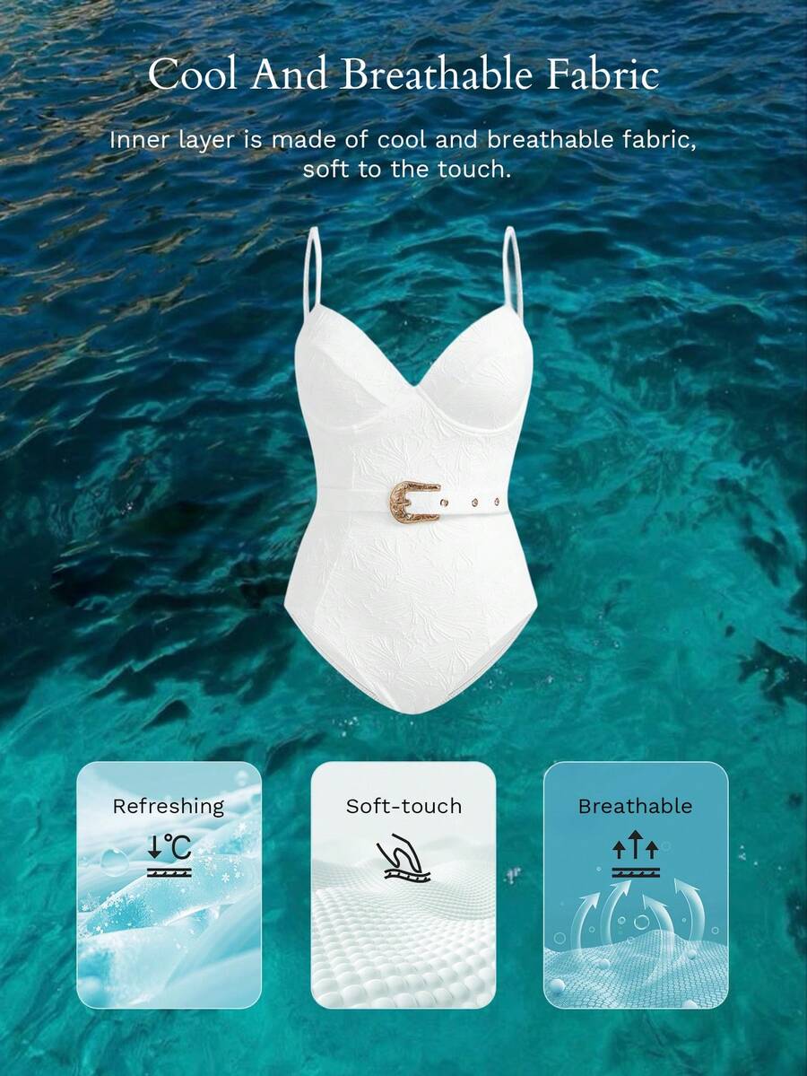 Maiô Plus Size Premium - Tecido Texturizado e Alta Elasticidade