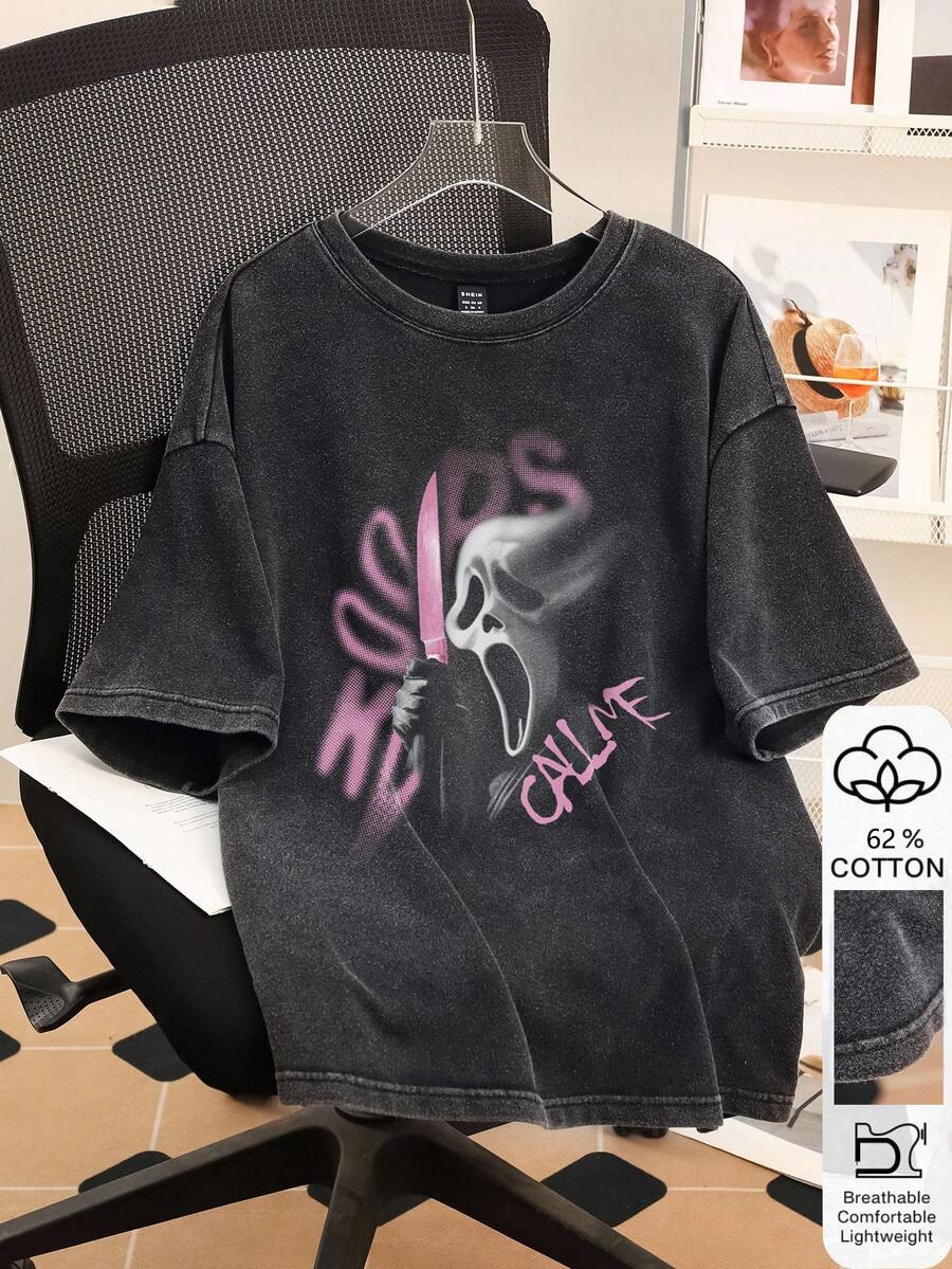 Camiseta de Malha Premium - Renda de Bolinhas Elegante