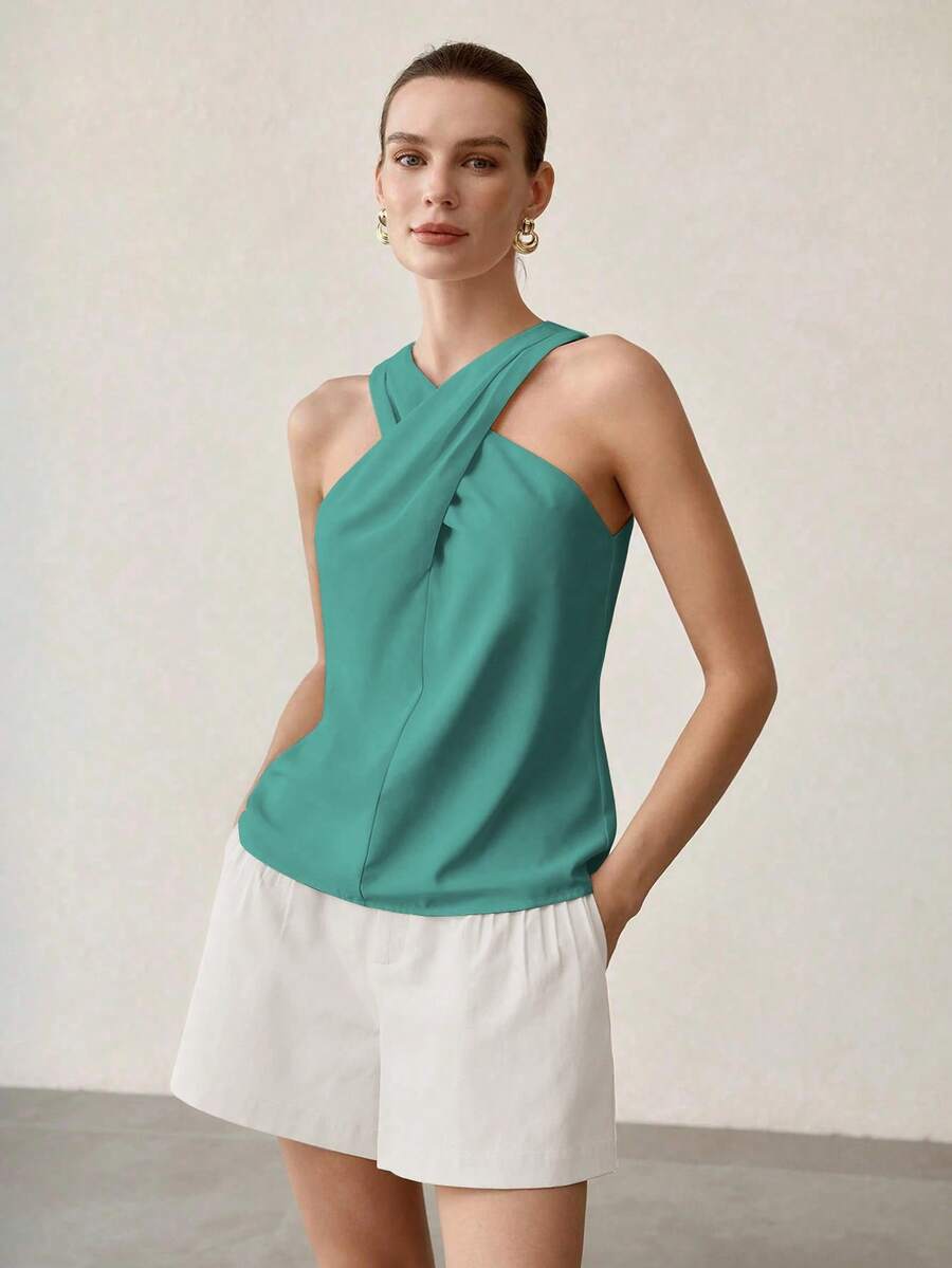 Blusa feminina elegante Damasco com decote assimétrico – Boutique do Encanto