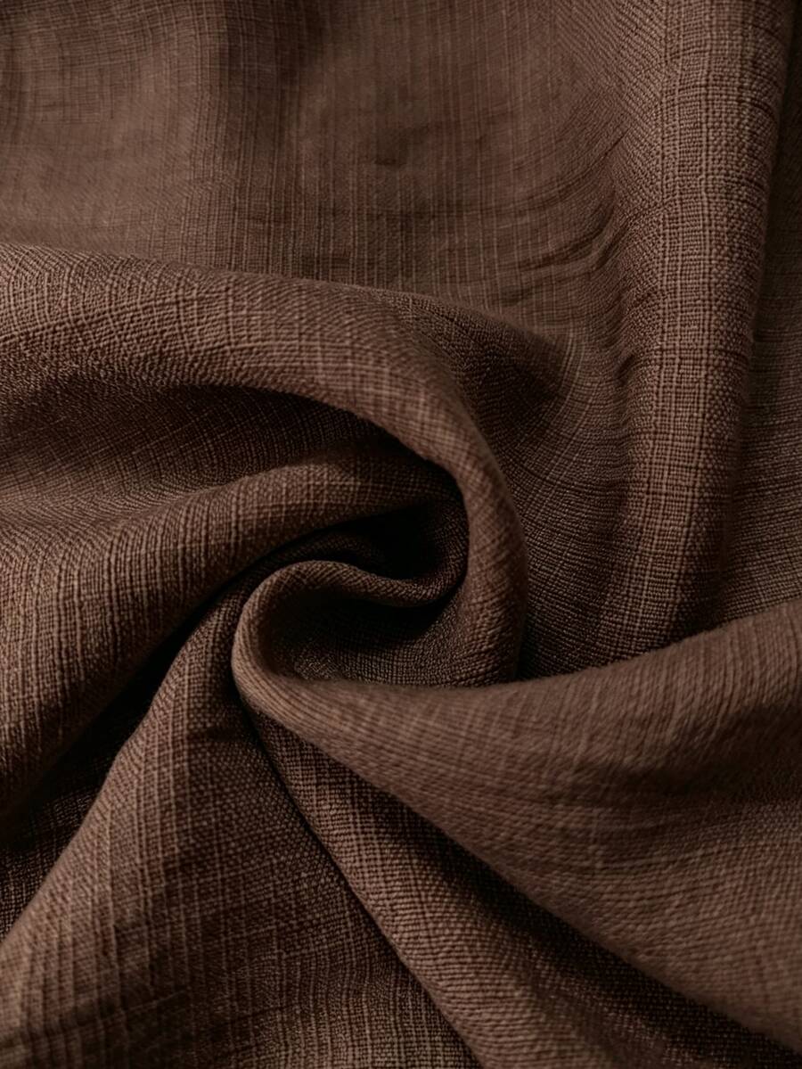 Detalhe da textura do tecido do conjunto feminino
