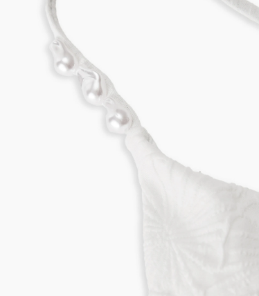 Detalhe do bustier 