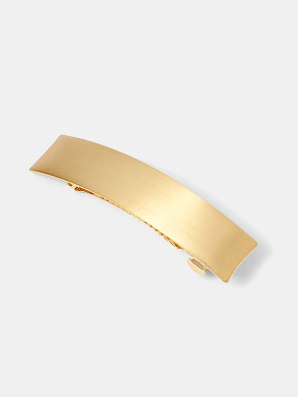 Fivela / Grampo de Cabelo - Metálico - Dourado - Fixação Elegante para Penteados - Coleção Milano - Boutique do Encanto 
