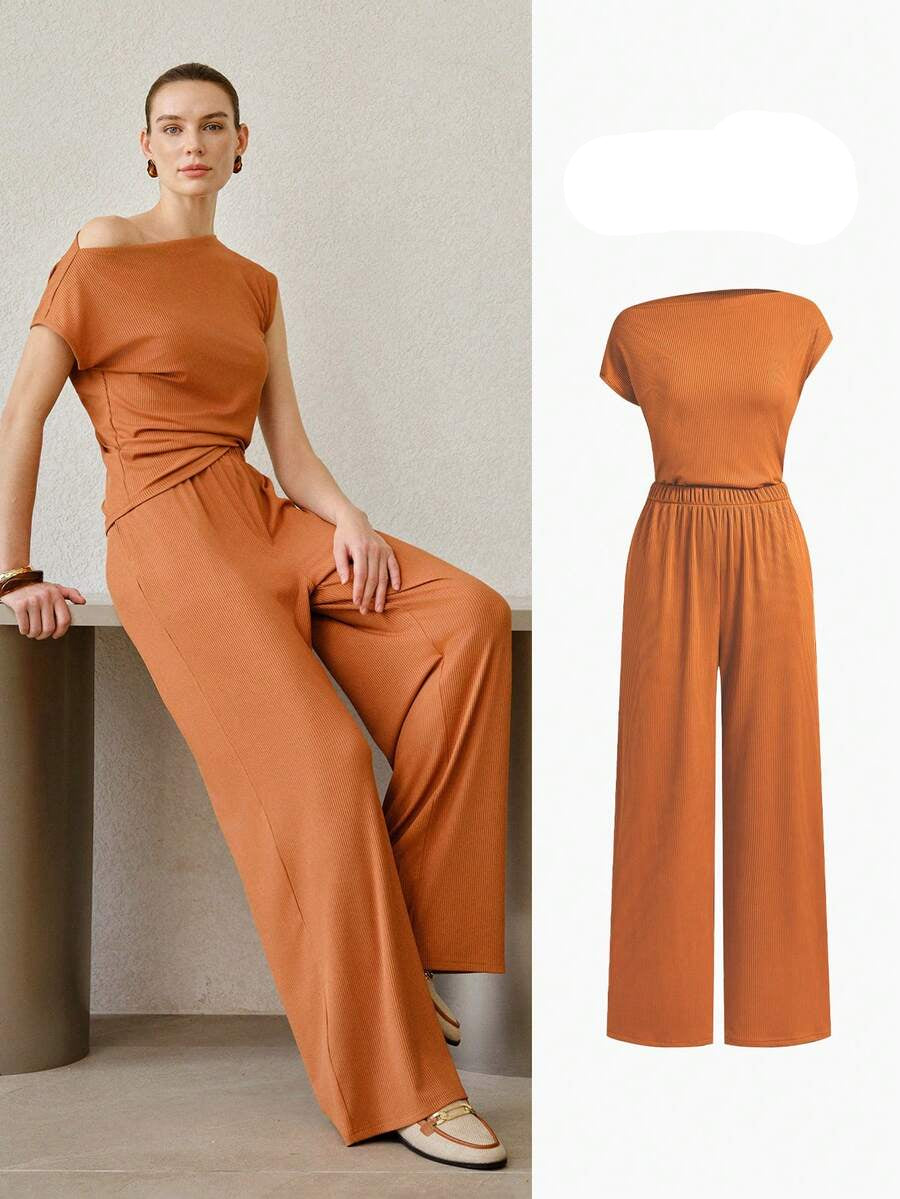 Look feminino moderno para trabalho, passeios e ocasiões casuais.