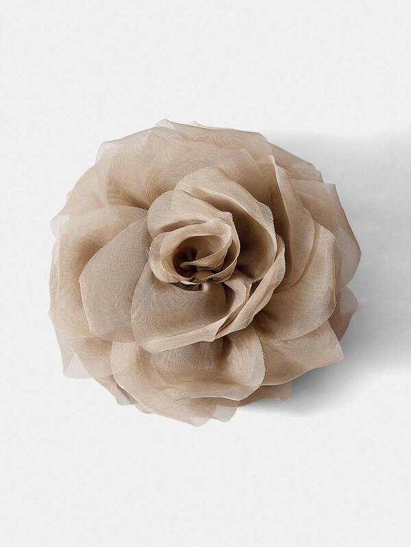 Presilha de Cabelo Elegante - Moda Feminina Flor em 3D - Coleção Romantic - Boutique do Encanto 