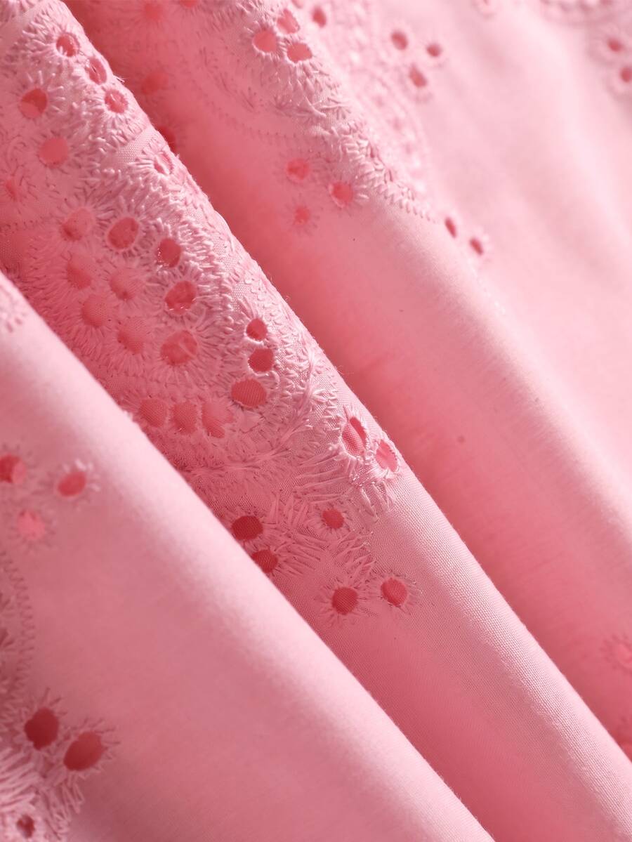 Vestido de Praia Feminino - Estampa de Palmeira e Detalhe de Nó